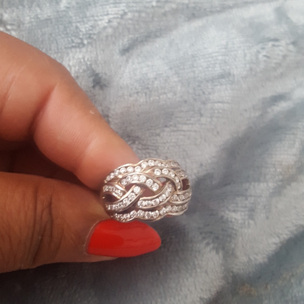 Large Cocktail Ring - image 1